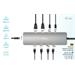 i-tec USB-C Metal Nano 2x HDMI Docking Station, PD 100W + Charger 100W (bundle) C31NANOHDM2D100