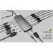 i-tec USB-C Metal Nano 3x Display Dock, 2x HDMI 1x USB-C video, PD 140W + i-tec Universal Charger 140 C31NANOTRIPLED140