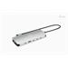 i-tec USB-C Metal Nano 3x Display Dock, 2x HDMI 1x USB-C video, Power Delivery 140W C31NANOTRIPLEDOCKPD