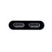 I-TEC USB-C na Dual Display Port adaptér/ 2x Display Port 4K/ kompatibilní s Thunderbolt 3 C31DUAL4KDP