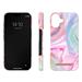 iDeal Fashion Case MagSafe iPhone 16 Pastel Marble IDFCMS-I2461-511