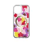iDeal Fashion Clear Case MagSafe iPhone 13/14/15/16e/17e Tropical Floral IDCLCMS-I2361-622