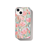 iDeal Fashion Clear Case MagSafe iPhone 13/14/15/16e/17e Tulip Bloom IDCLCMS-I2361-611