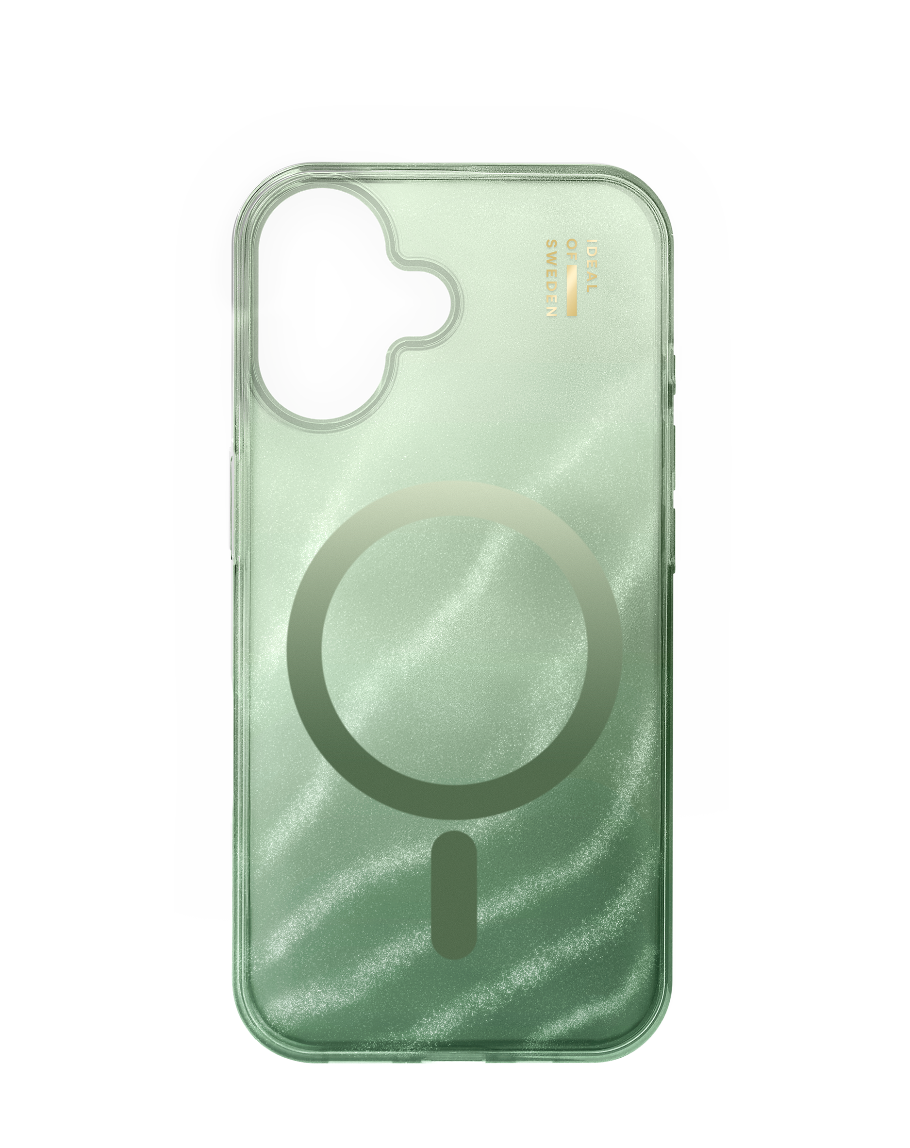 iDeal Fashion Clear Case MagSafe iPhone 16 Sage Green IDCLCMS-I2461-419