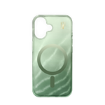 iDeal Fashion Clear Case MagSafe iPhone 16 Sage Green IDCLCMS-I2461-419