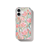 iDeal Fashion Clear Case MagSafe iPhone 16 Tulip Bloom IDCLCMS-I2461-611