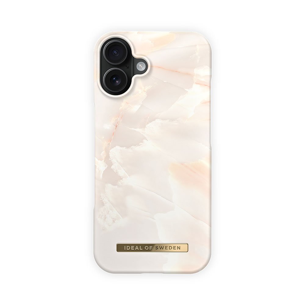iDeal Fashion Printed Case MagSafe iPhone 17 Rose Pearl Marble IDFCMS-I2561-257