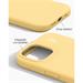 iDeal Silicone Case MagSafe iPhone 13/14/15/SE2025 Soft Lemon IDSICMS-I2361S-516