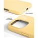 iDeal Silicone Case MagSafe iPhone 16 Pro Soft Lemon IDSICMS-I2461P-516