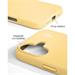 iDeal Silicone Case MagSafe iPhone 16 Soft Lemon IDSICMS-I2461-516