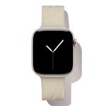 iDeal Soft Swirl Silicone Watch Band 38/40/41/42 S-M Cloud Dancer IDSSWB-3842-SM-608