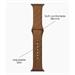 iDeal Soft Swirl Silicone Watch Band 38/40/41/42 S-M Salted Caramel IDSSWB-3842-SM-636