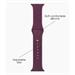 iDeal Soft Swirl Silicone Watch Band 38/40/41/42 S-M Velvet Plum IDSSWB-3842-SM-632
