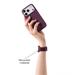 iDeal Soft Swirl Silicone Watch Band 38/40/41/42 S-M Velvet Plum IDSSWB-3842-SM-632
