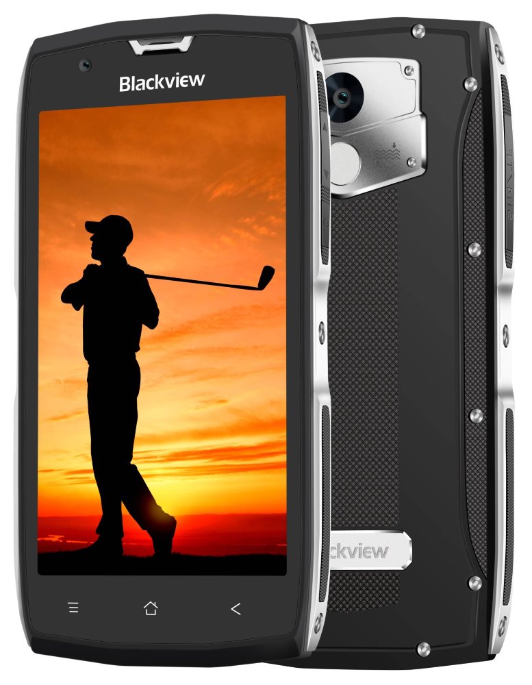 iGET Blackview GBV7000 Pro - stříbrný 5" IPS 1920x1080, OctaCore, Dual SIM,4GB+64GB,16 MPx+13 MPx,LTE, IP68, Android