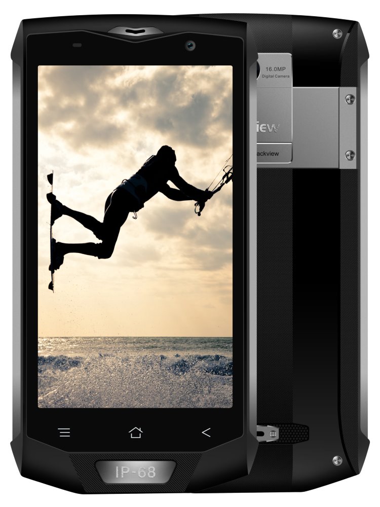 iGET Blackview GBV8000 Pro - Titan 5" IPS 1920x1080, OctaCore, Dual SIM, 6GB+64GB,16 MPx+8 MPx, LTE, IP68, Android 7