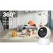 iGET HGWIP222 - WiFi Dual Lens 2K IP kamera s LED + IR nočním viděním, zvuk, otočná, CZ aplikace 75020568