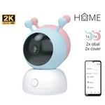 iGET HOME Camera CS2 Baby - bezdrátová kamerová 2K chůvička, 2 obaly v balení, detekce pláče 75020825