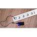 iGET HOME Power 4 USB - WiFi chytrá prodlužka 4x 230V + 4x USB, samostatná, měření spotřeby, 3680W