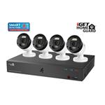 iGET HOMEGUARD HGDVK84404P - Kamerový systém, SMART, 8-kanálový FullHD rekordér DVR + 4x FHD barevná venkovní k 75020556