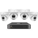 iGET HOMEGUARD HGNVK84804 - kamerový PoE set 2K NVR 8CH + 4x venkovní kamera se zvukem