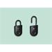 Igloohome Padlock Lite - chytrý visací zámek, otisk prstu, černá 0765855085489