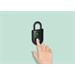 Igloohome Padlock Lite - chytrý visací zámek, otisk prstu, černá 0765855085489