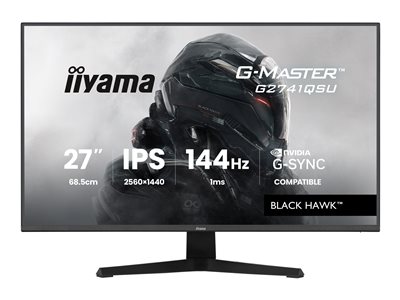 iiyama G-Master/G2741QSU-B1/27"/IPS/QHD/144Hz/1ms/Černá/3R