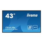 iiyama ProLite LE4341S-B2 - 43" Třída úhlopříčky (42.5" zobrazitelný) displej LCD s LED podsvícením