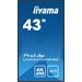 iiyama ProLite LH4341UHS-B2 - 43" Třída úhlopříčky (42.5" zobrazitelný) displej LCD s LED podsvícen
