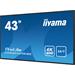 iiyama ProLite LH4341UHS-B2 - 43" Třída úhlopříčky (42.5" zobrazitelný) displej LCD s LED podsvícen