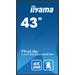 iiyama ProLite LH4365UHSB-B1 - 43" Třída úhlopříčky (42.5" zobrazitelný) displej LCD s LED podsvíce