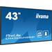 iiyama ProLite LH4365UHSB-B1 - 43" Třída úhlopříčky (42.5" zobrazitelný) displej LCD s LED podsvíce