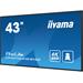 iiyama ProLite LH4375UHS-B1AG - 43" Třída úhlopříčky (42.5" zobrazitelný) displej LCD s LED podsvíc