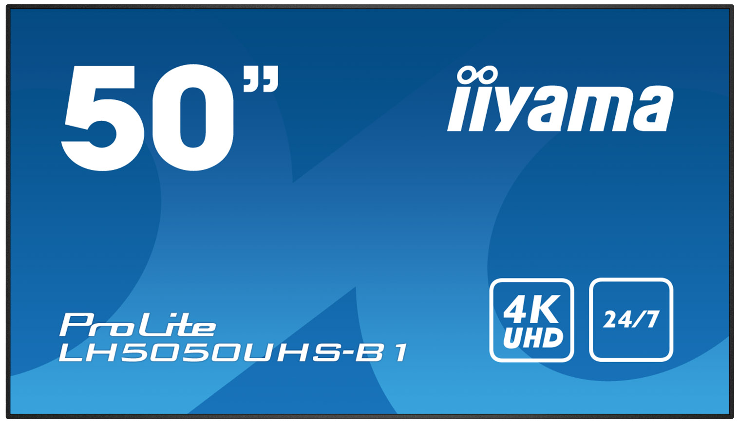 iiyama ProLite LH5050UHS-B1 - 50" Třída LED displej - digital signage - 4K UHD (2160p) 3840 x 2160