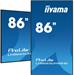iiyama ProLite LH8665UHSB-B1 - 86" Třída úhlopříčky displej LCD s LED podsvícením - digital signage