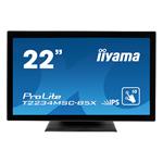 iiyama ProLite T2234MSC-B6X - LED monitor - 21.5" - dotykový displej - 1920 x 1080 Full HD (1080p)