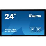 iiyama ProLite T2455MSC-B1 - LED monitor - 24" (23.8" zobrazitelný) - dotykový displej - 1920 x 1080 Full HD (1080p) - I