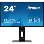 iiyama ProLite/XB2474HS-B2/23,6"/VA/FHD/75Hz/4ms/Black/3R XB2474HS-B2-4411