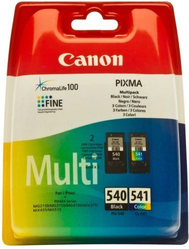Cartucce Canon Originali PG-540 Cartucce Inchiostro Originali Canon PG-540 E CL-541 (XL) - Per Stampanti Pixma MG, MX, TS Series Canon Pg 40