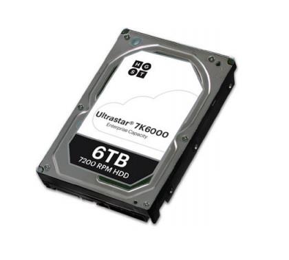 HGST Ultrastar 7K6000 6TB HDD 7200rpm SATA 128MB Cache 24x7 6GB/s 3.5 inch 3.5 Inch Internal Hus726060ale610