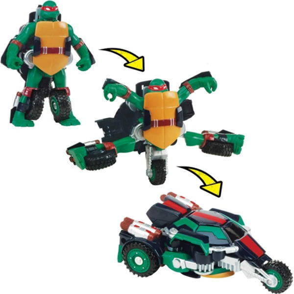 TMNT Želvy Ninja TRANSFORM to vehicle RAPHAEL GZ7303 | - ITSK - HENRY ...
