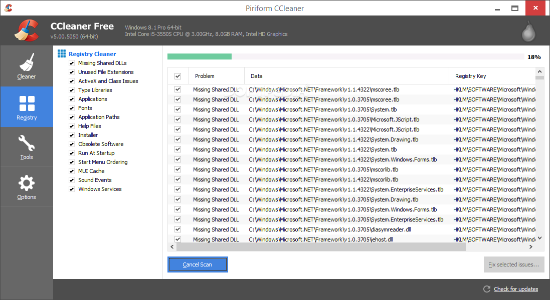 Piriform CCleaner Free