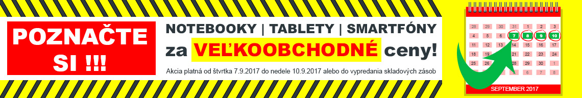 Notebooky, tablety a smartfóny za veľkoobchodné ceny! Notebooky, tablety a smartfóny za veľkoobchodné ceny!