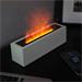 IMMAX aroma difuzér a zvlhčovač vzduchu FLAME s imitací plamene/ 10W/ DC5V, 2A/ objem 200ml/ bílý 08976L