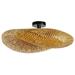 IMMAX BOHO HILO designové stropní svítidlo, D80cm, E27, bambus 08299L