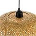 IMMAX BOHO HILO designové závěsné svítidlo, D45cm, E27, bambus 08271L