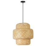 IMMAX BOHO HILO designové závěsné svítidlo, D50cm, E27, bambus 08268L