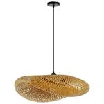 IMMAX BOHO HILO designové závěsné svítidlo, D80cm, E27, bambus 08270L