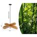 IMMAX BOHO MARIPOSA designové závěsné svítidlo, D50cm, E27, přírodní juta 08265L